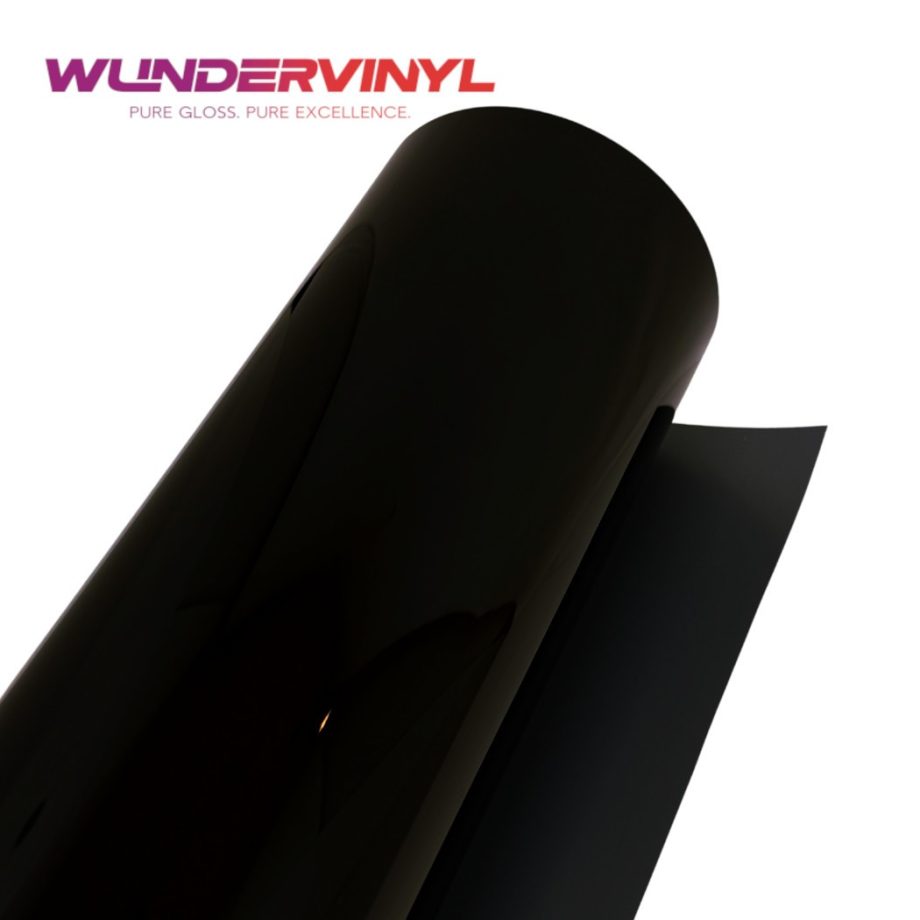 WunderVinyl Super Gloss+ Piano Black wrappingvinyl